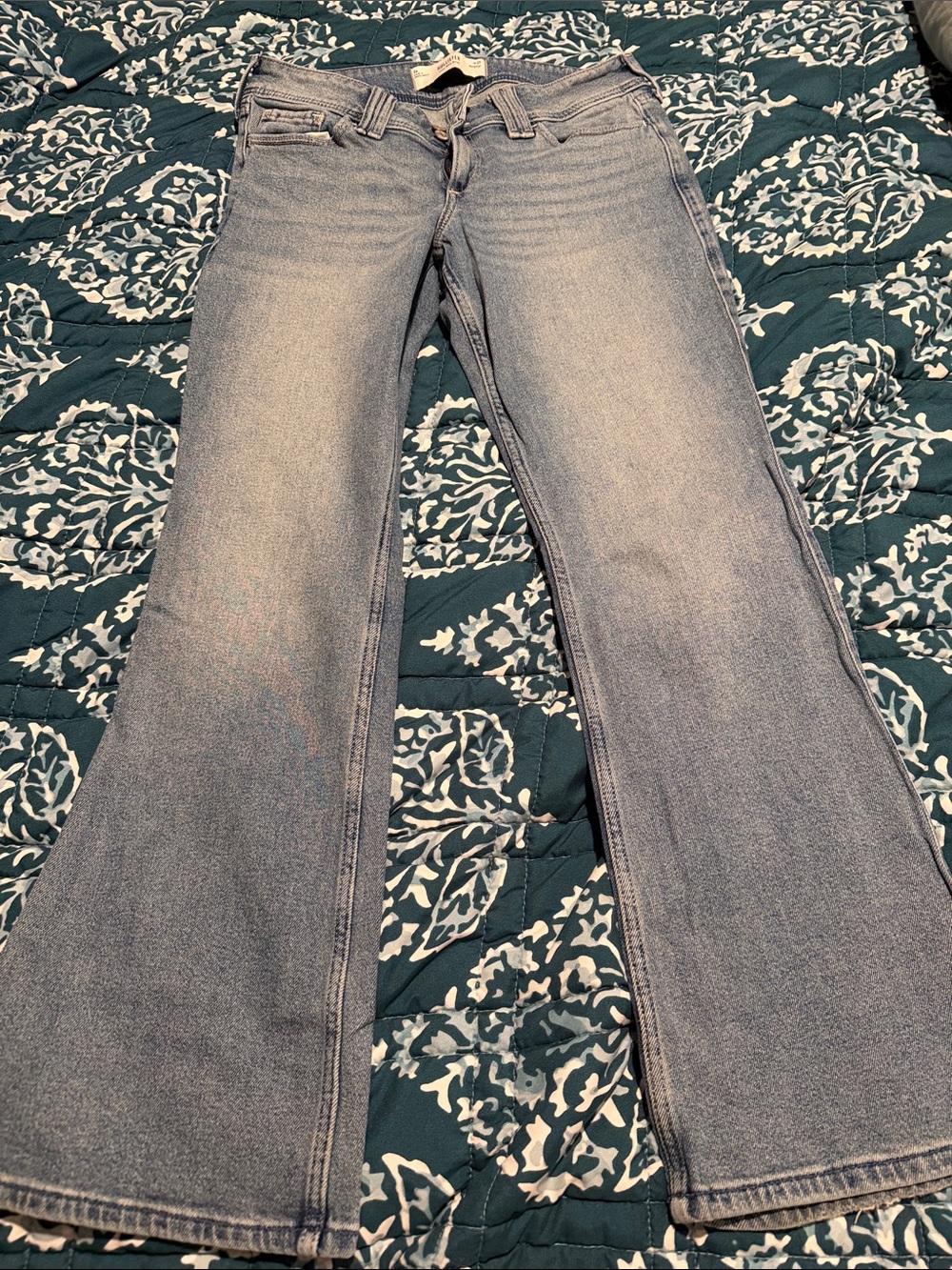 Hollister low rise boot Light Blue Women’s Bootcut Jeans